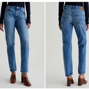 AG The Boyfriend Mid Rise Straight Leg Jeans